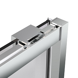 Душевая дверь Stella VDS-1ST130CLGM, 1300, вороненая сталь, стекло прозрачное, , шт