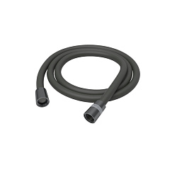 Шланг для душа, графитовый матовый, силиконовый, 1,5м, Optima Home, IDDIS, OPH15GLi19