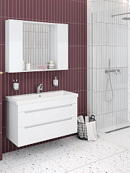 Зеркальный шкаф CITY 100 /AQUA DE MARCO