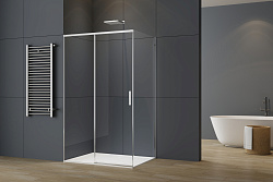 Душевой уголок Soft 2 VSR-3SO29013CL, 1300*900, хром, стекло прозрачное, , шт