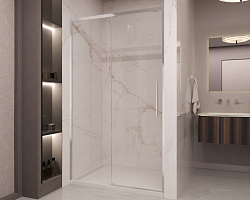 Душевая дверь Stella VDS-1ST140CL, 1400, хром, стекло прозрачное, , шт