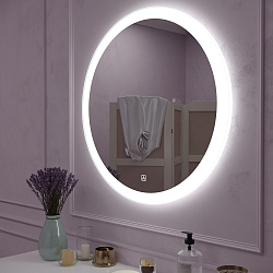 Зеркало/LED-подсветка (77см)/сенсор. выключатель Rio/AQUA DE MARCO