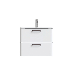 Тумба с умывальником, подвесная, 60 см, белая, Brick, IDDIS, BRI60W0i95K