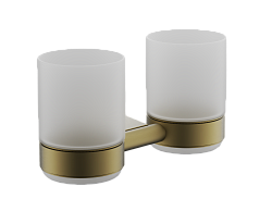 Стакан, брашированное золото B91308