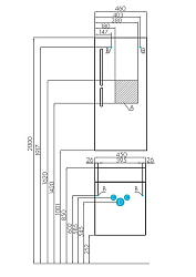 Зеркало "Эклипс"