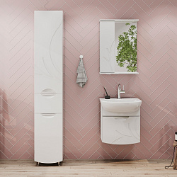 Пенал напольный Adel 35_ (без корзины)