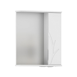 Зеркало-шкаф Adel 60 правый (белый)