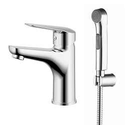 Смеситель для умывальника с гигиеническим душем, Torr, IDDIS, TORSB00i08