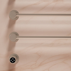 Полотенцесушитель электрический Vincea VTD-2H1BN, брашированный никель, таймер, , шт