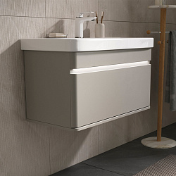 Тумба подвесная Elegante 80.1Y (Амарок/Белый) (9595-80v) 