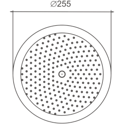 Верхняя лейка, золото BD01-5