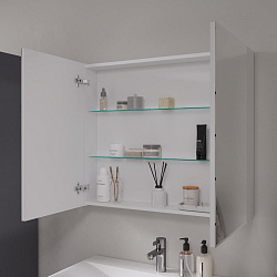 Шкаф зеркальный Geometry 80