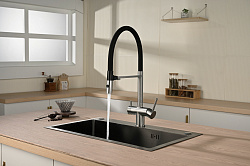 Смеситель для кухни Vincea VKF-120CH, хром, , шт