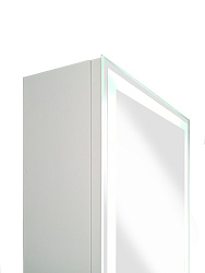 Зеркало-шкаф ALLURE White, 350х650  левый