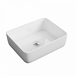 Corpa Nera Grossi/Гросси 50 раковина накладная узкая, белый