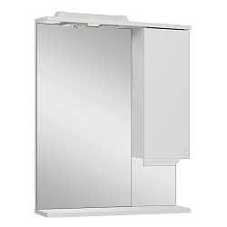 Зеркальный шкаф/прав/с/с/белый(60см) Viktoria/AQUA DE MARCO