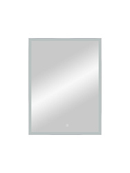 Зеркало "Frame Silver LED" 600х800