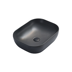 Раковина керамическая Vincea VBS-101MA, 505*405*140, накладная, цвет антрацит матовый, , шт
