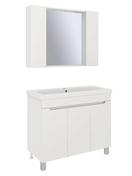 Тумба напольная CITY 100 /3 дв/раковина Фостер (100см)/AQUA DE MARCO