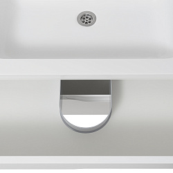 Тумба /2 ящ /подвесная/белый/раковина Palermo(100см)Florentina/Palermo/AQUA DE MARCO