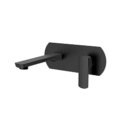 Смеситель для раковины Next VBFW-1N1MB встраиваемый однорычажный, черный , , шт