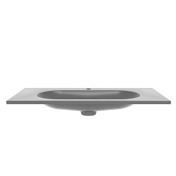 Раковина VCB-4H100G из кварца, цвет серый шёлк, , шт