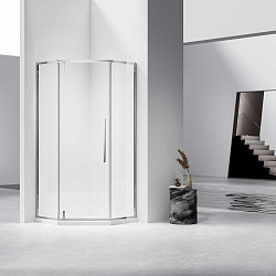 Душевой уголок Slim-N VSP-4SN900CL, 900*900, хром, стекло прозрачное, , шт