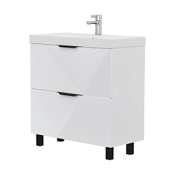 Тумба напольная Geometry 80.2Y белый (9696-80v)