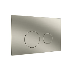 Corpa Nera Bosso/Боссо клавиша смыва, двойной смыв, нержавеющая сталь, матовый