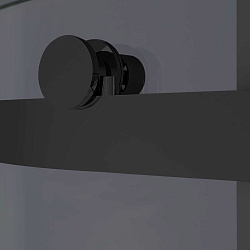 Душевой уголок Como-N VSR-4CN1014CGB, 1400*1000, черный, стекло тонированное, , шт