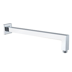 Держатель для лейки верхнего душа, настенный 42 см, латунь/хром