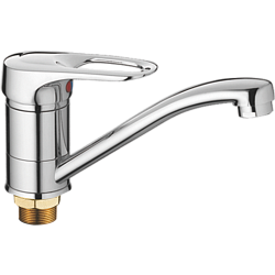 Смеситель для кухни, латунь, хром HB4504-2