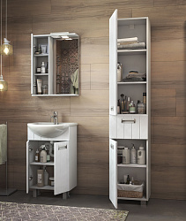 Зеркало Diana 500 лев со спотом