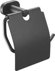 Держатель для бумаг (круг), черный матовый B90103