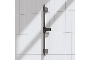 Душевая штанга Pragma, матовый черный, HME2.B7RS.040