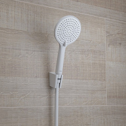 Лейка для душа, белая матовая, Optima Home, IDDIS, OPH3F0Wi18