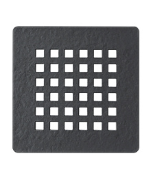 Поддон для душа из искусственного камня VST-4SR9090A, 900*900*25, антрацит, , шт