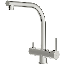 Смеситель для кухни CREA однорычажный с подключением фильтра хром