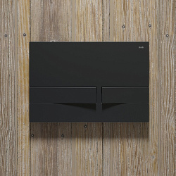 Клавиша смыва, универсальная, чёрный, Unifix, 006, IDDIS, UNI06MBi77