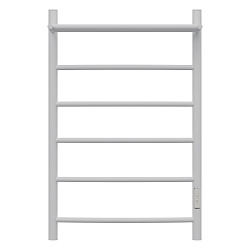 Полотенцесушитель электрический Point Афина PN04858PW П5 500x800 с полкой, диммер справа, белый
