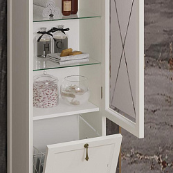 Пенал Opadiris Борджи, цвет слоновая кость, правый