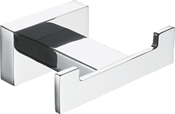 Крючок (квадрат) двойной, хром B90205-2