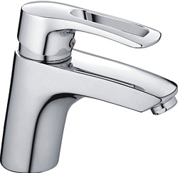 Смеситель для раковины, латунь, хром HB1066