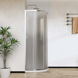 Душевой уголок City VSQ-5CT800MT, 800*800, хром, стекло текстурное, , шт