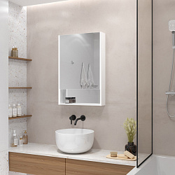 Зеркало-шкаф "Filit LED" 500х800 левый, белый