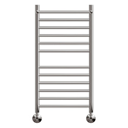 Полотенцесушитель водяной Point Аврора премиум PN10158SP П11 500x800 с полкой, хром