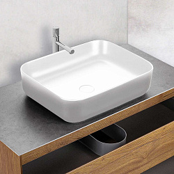 Раковина керамическая Vincea VBS-105, 500*410*130, накладная, цвет белый, , шт