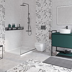 Вывод см.64527 Душевая система BRASKO BLACK (смеситель термостатический) 3 режима черный