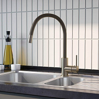 Смеситель для кухни, Kitchen 360, сатин, IDDIS, K36BNJ0i05