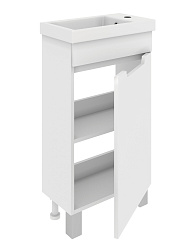 Тумба напольная CITY 45 /1 дв/правая/раковина Фостер (45см)/AQUA DE MARCO